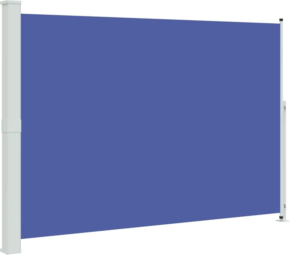 vidaXL kék behúzható oldalsó terasznapellenző 200 x 300 cm