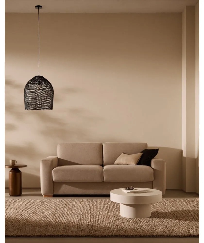 Fekete lámpabúra ø 44 cm Domitila – Kave Home