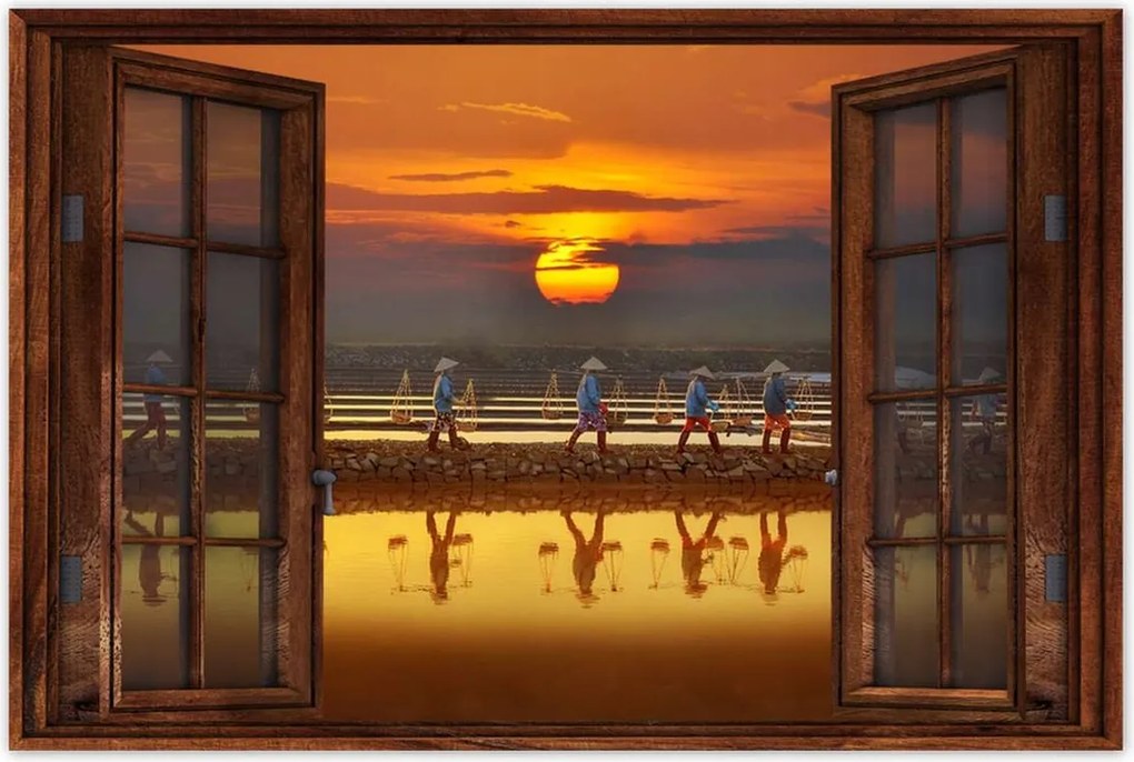 Poszterek 90x60 Kilátás Tájkép