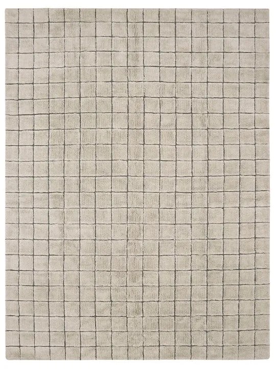 Bézs kézi szövésű gyapjú szőnyeg 230x300 cm Mosaic Sandstone – Lorena Canals