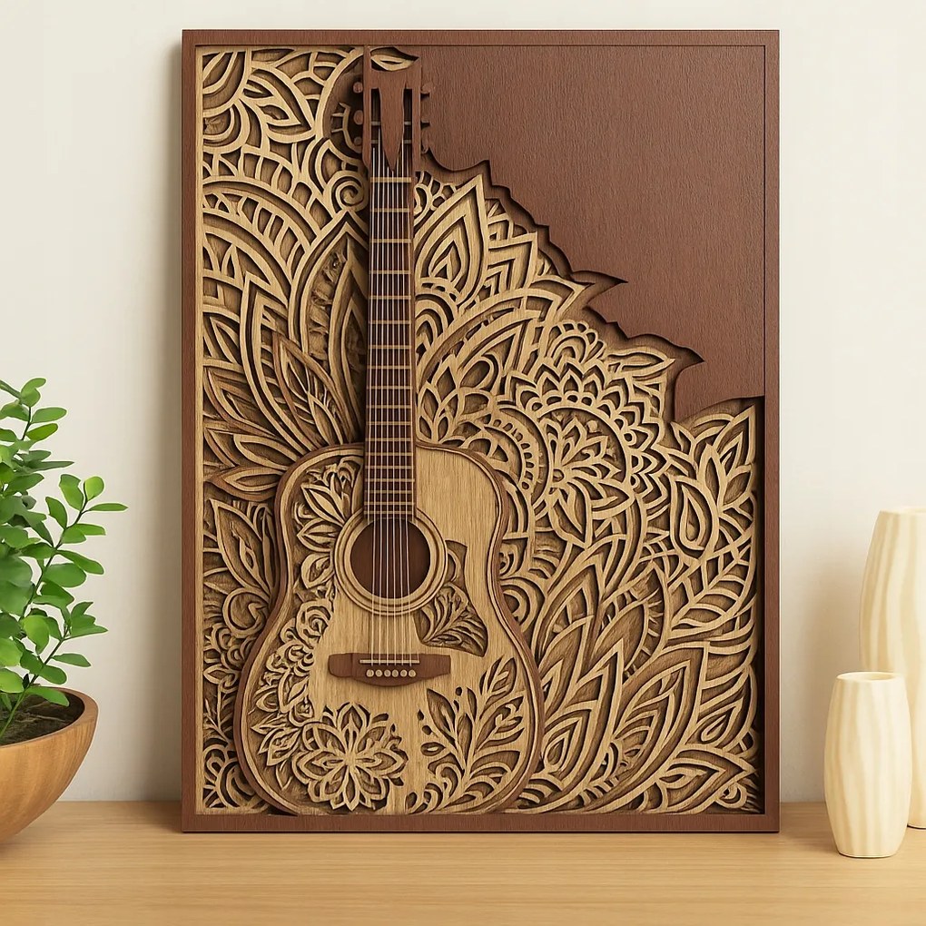 Mandala Kép Nappali Hálószoba Szoba Nagy Áttört Kép Falra