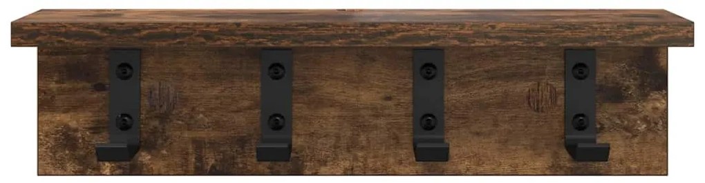 Fali Kabáthorog Füstölt tölgy 40 x 10.5 x 10.5 cm Faanyag