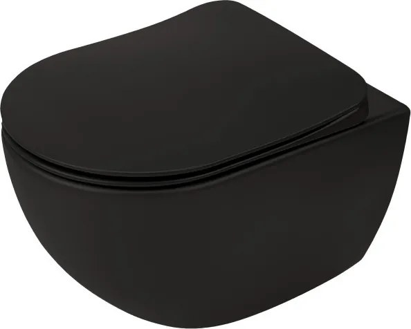 Peonia PN WC + tető, fekete