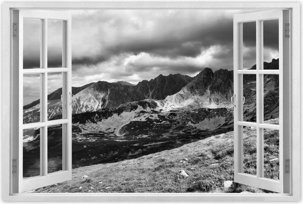 Poszterek 90x60 Tátra Lengyel hegyek Kilátás