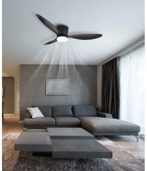 Globo 03666S - ARMANDO LED mennyezeti ventilátor 20W 3000-6500K DO-val