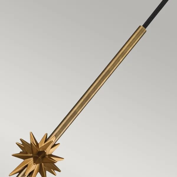 Elstead ETOILE-P-M-AB - Csillár zsinóron ETOILE 1xE27/60W/230V