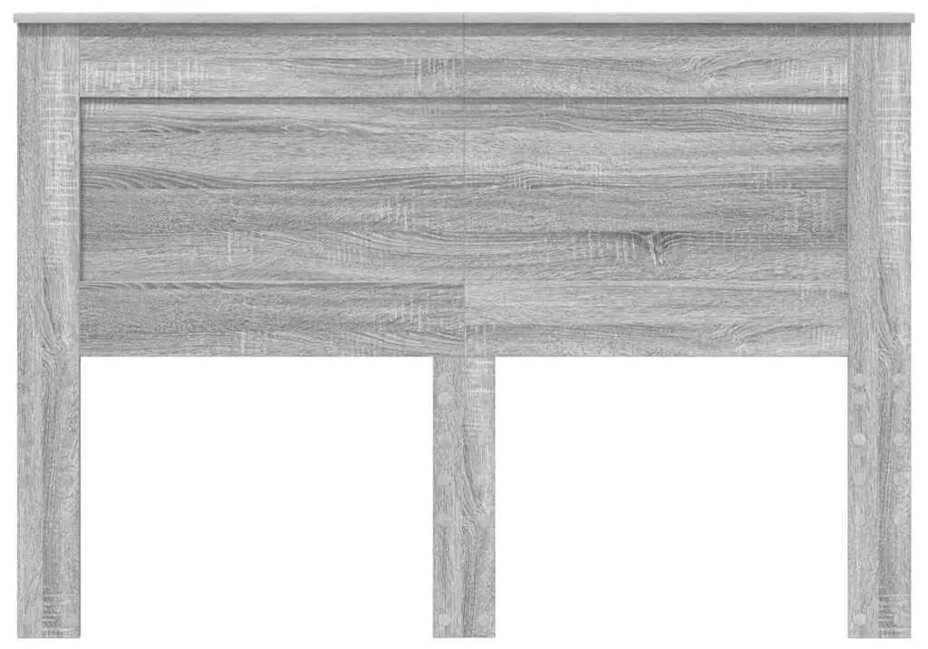 Fejtámla fejtámlával Szürke Sonoma 160 cm Faanyag