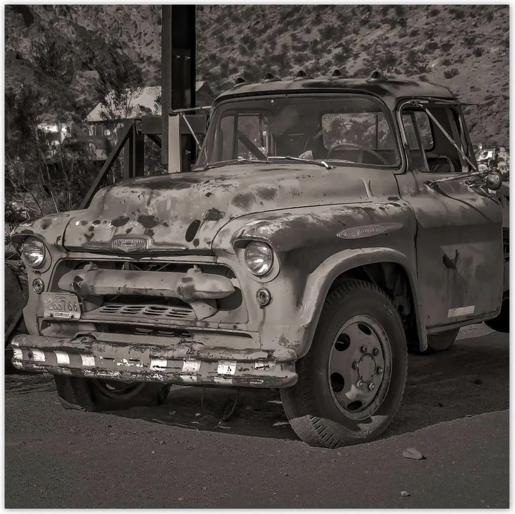 Poszterek 140x140 Amerikai teherautó