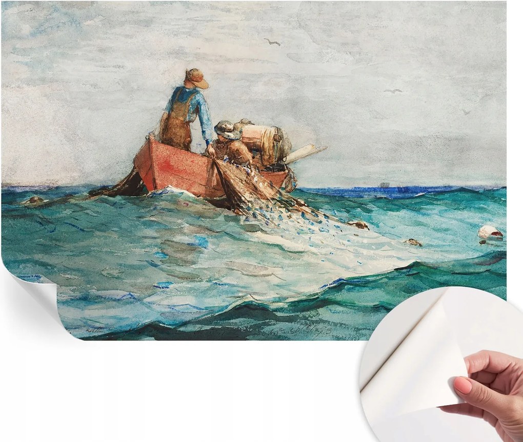 Öntapadós Dekoratív Fotótapéta Hálószobába Tengeri kirándulás 104x70 cm