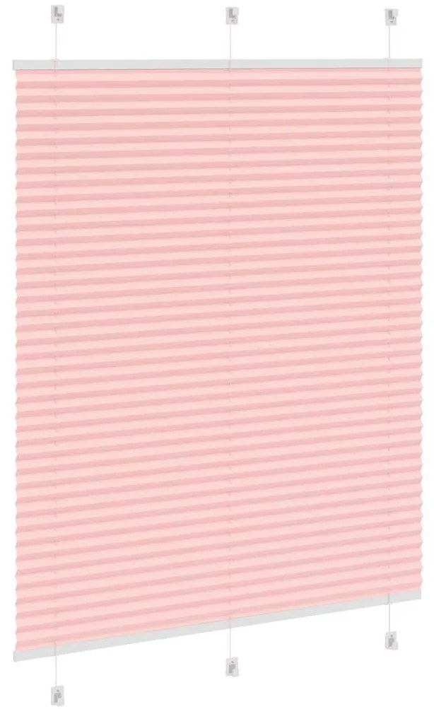 pliszírozott redőny rózsaszín 110x100cm szövetszélesség 109,4cm