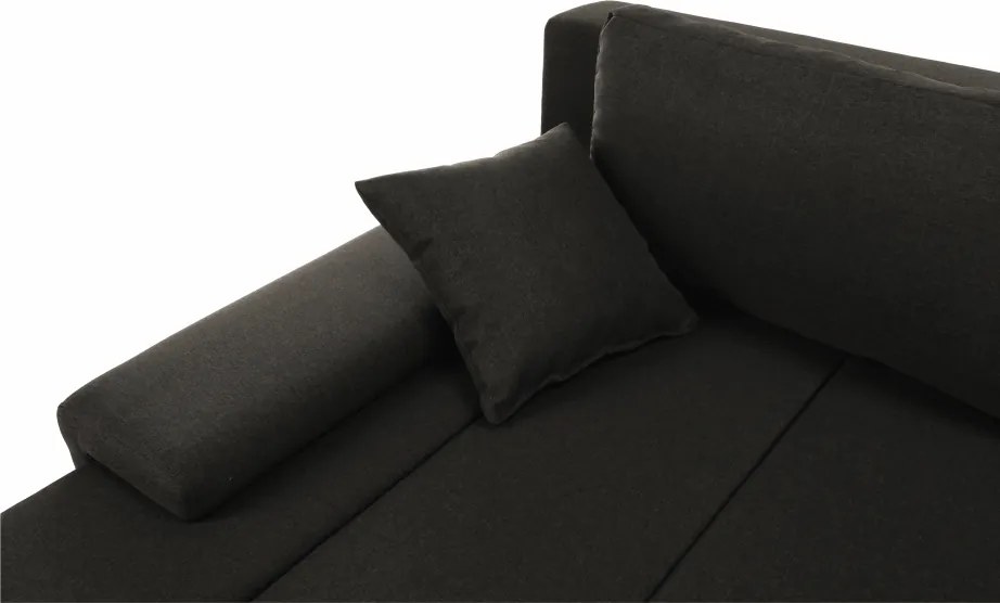 Ülőgarnitura, szövet barna, TONIKS