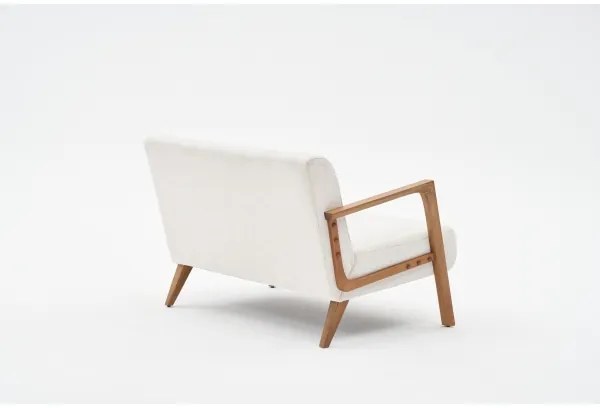 TUMI kétszemélyes kanapé krémszínű