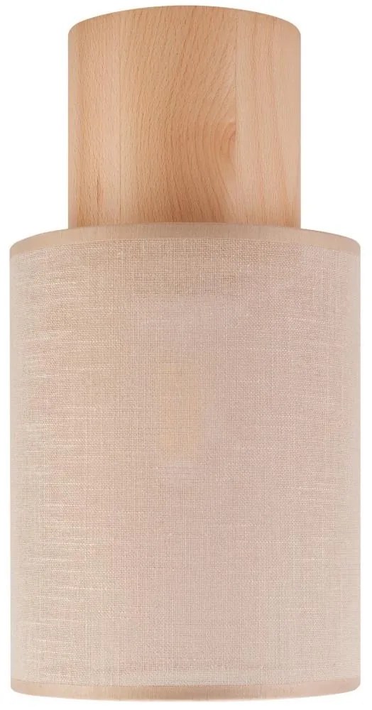 Mennyezeti lámpa ARI 1xE27/60W/230V á. 16 cm bézs