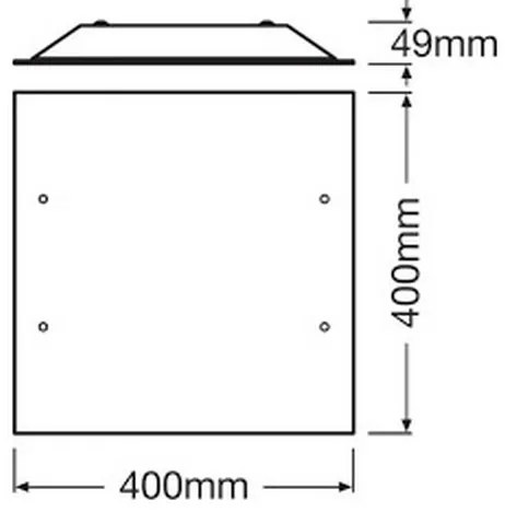 Ledvance - LED Mennyezeti lámpa LUNIVE LED/24W/230V