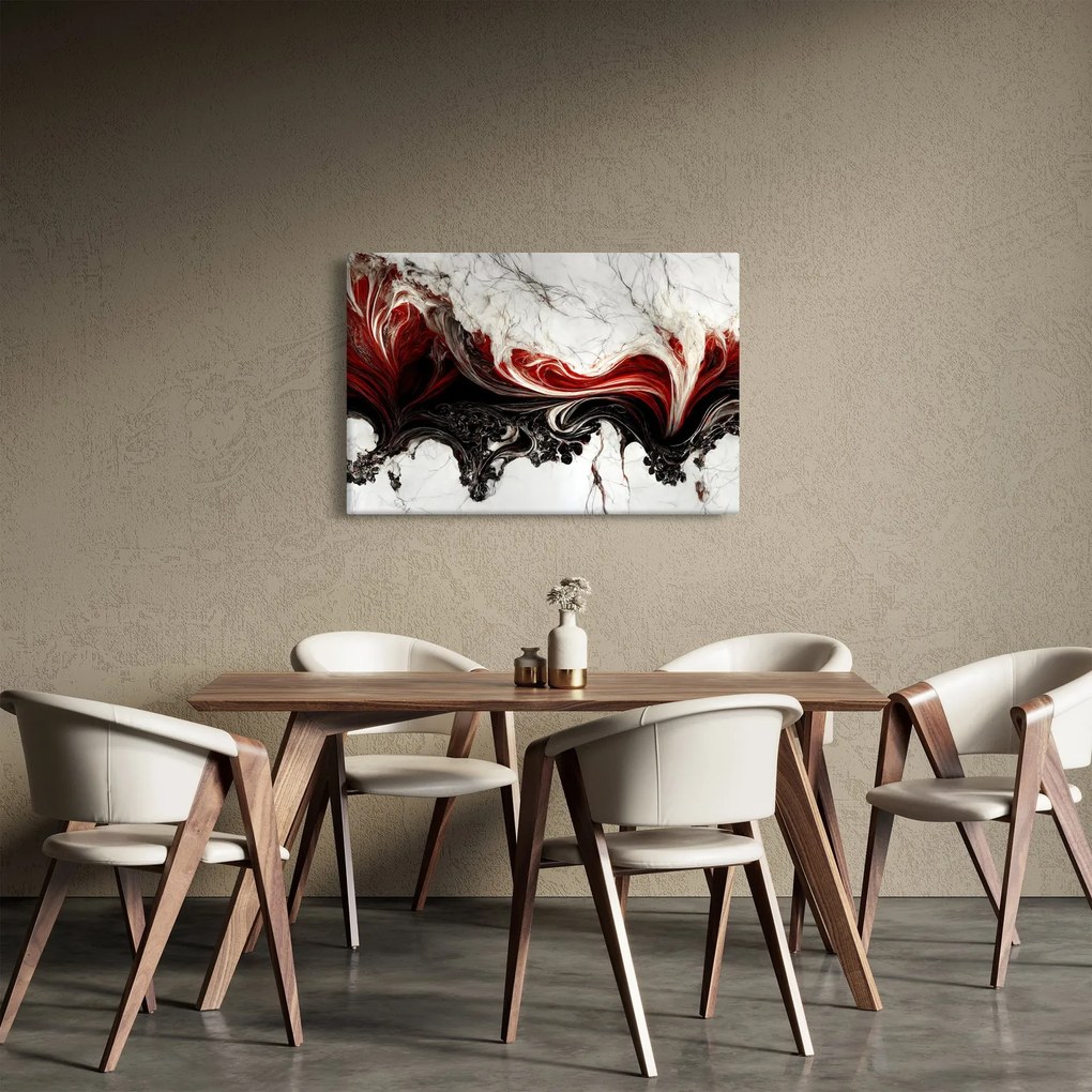 Kép - Márványos absztrakció (90x60 cm)