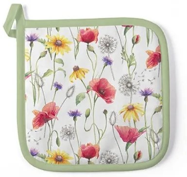 Poppy Meadow edényalátét 20x20cm, 100% pamut