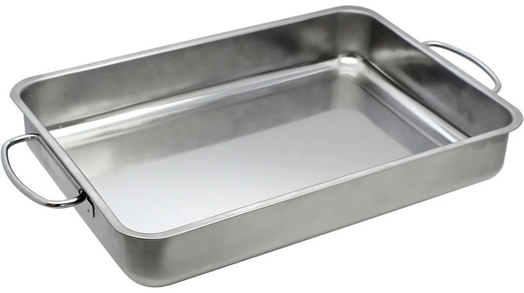 Elo 53435 Basic Rozsdamentes acél sütőedény 34 x24 x 5,5 cm