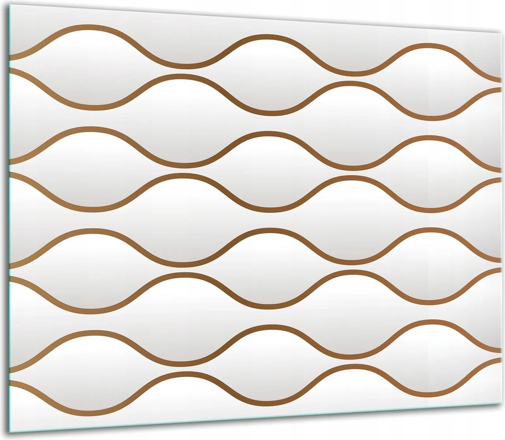 7in1 Üveg Tűzhelyvédő Főzőlap 60x52 Mintás