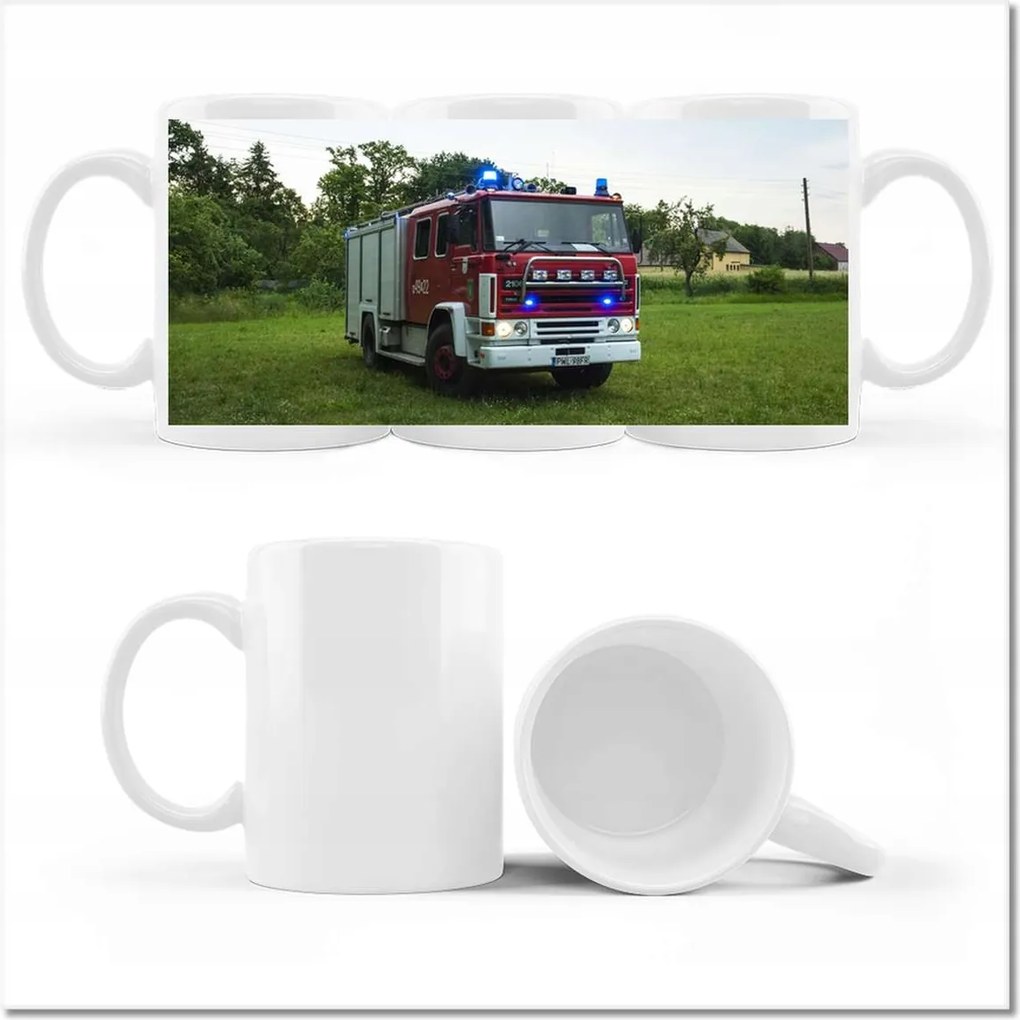 Fotó bögre Tűzoltóautó