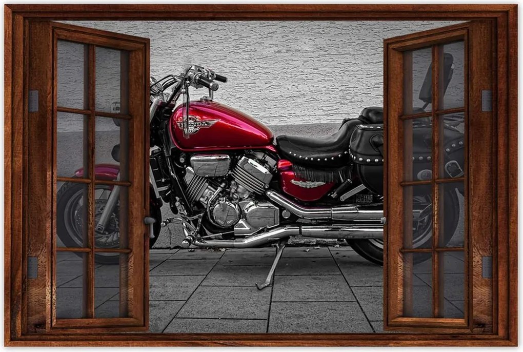 Poszterek 90x60 Honda motorkerékpár Motor