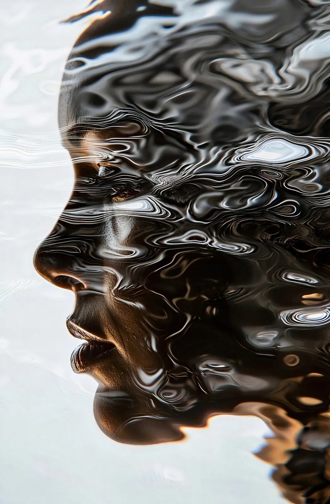 Poszter 53x81cm Vízi tükörkép