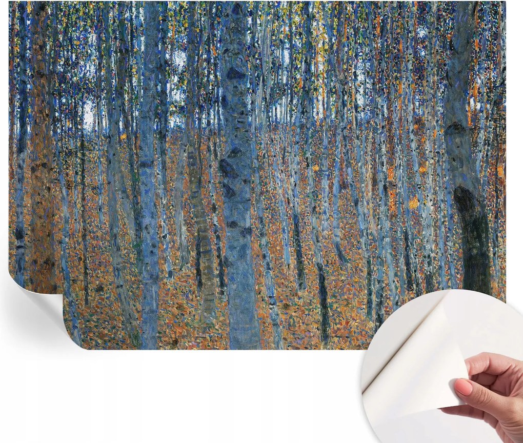 Dekoratív öntapadós fotótapéta Hálószobába Nyírerdő 208x146 cm