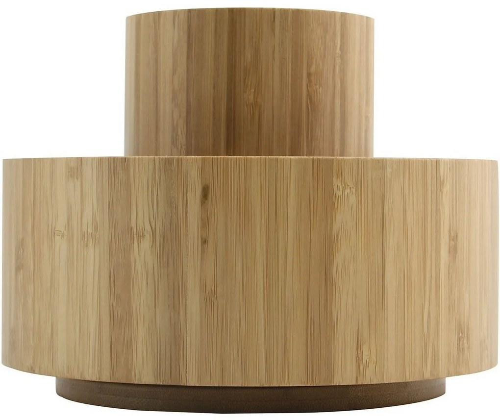 MSV Bambusz forgó kozmetikai tároló Isalys 20 x 15,3 cm