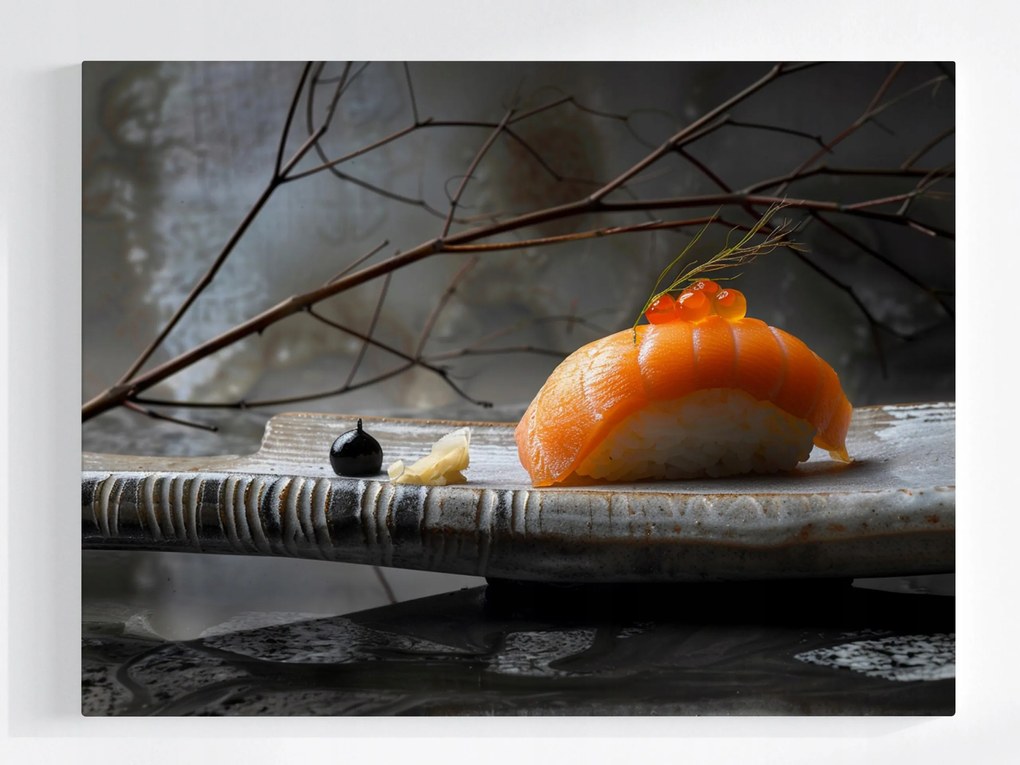 Canvas Vászonkép Ázsiai Konyha Japán Étel Sushi 80x60