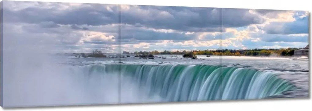 Festmények 120x40 Niagara vízesés