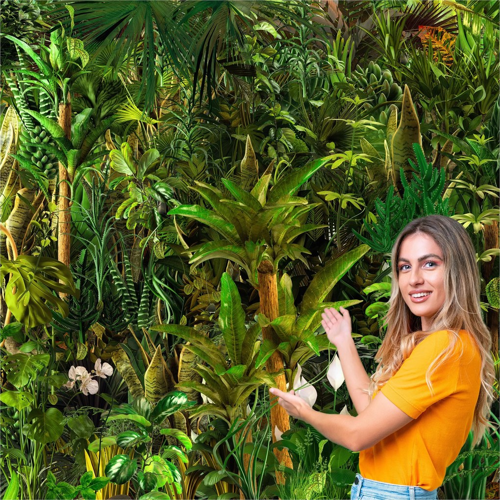 Fotótapéta Gyerekeknek dzsungel szafari vadon élő állatok 490x280 DS07W