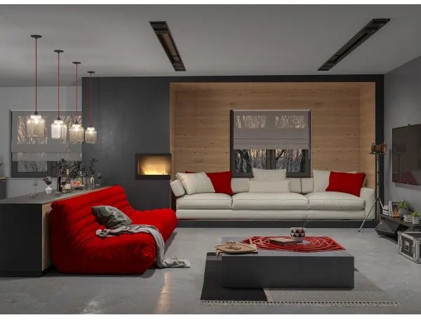 InFire - Sarok BIO kandalló 45x60 cm 3kW fekete