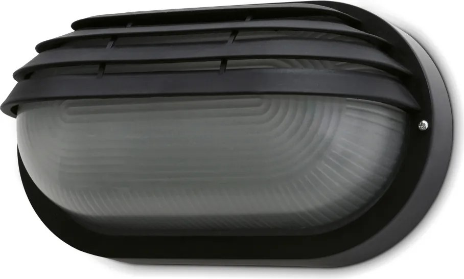 NOVOLUX 107H-G05X1A-02 FAR Modern Kültéri Fali Lámpa Fekete E27 IP44