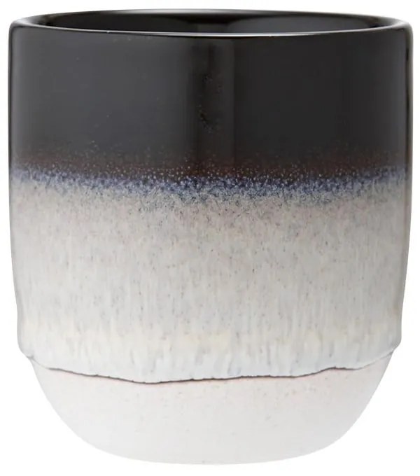 Cafe fekete-fehér agyagkerámia bögre, 300 ml - Ladelle