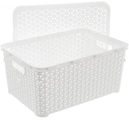 Orion Box fedéllel RATAN, 10 l, fehér