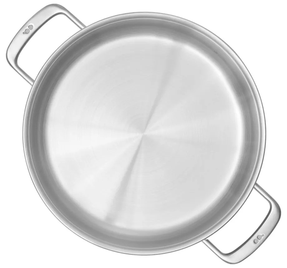 Rozsdamentes acél serpenyő fedővel ø 28 cm tegame Lucca 3.0 – FABINI