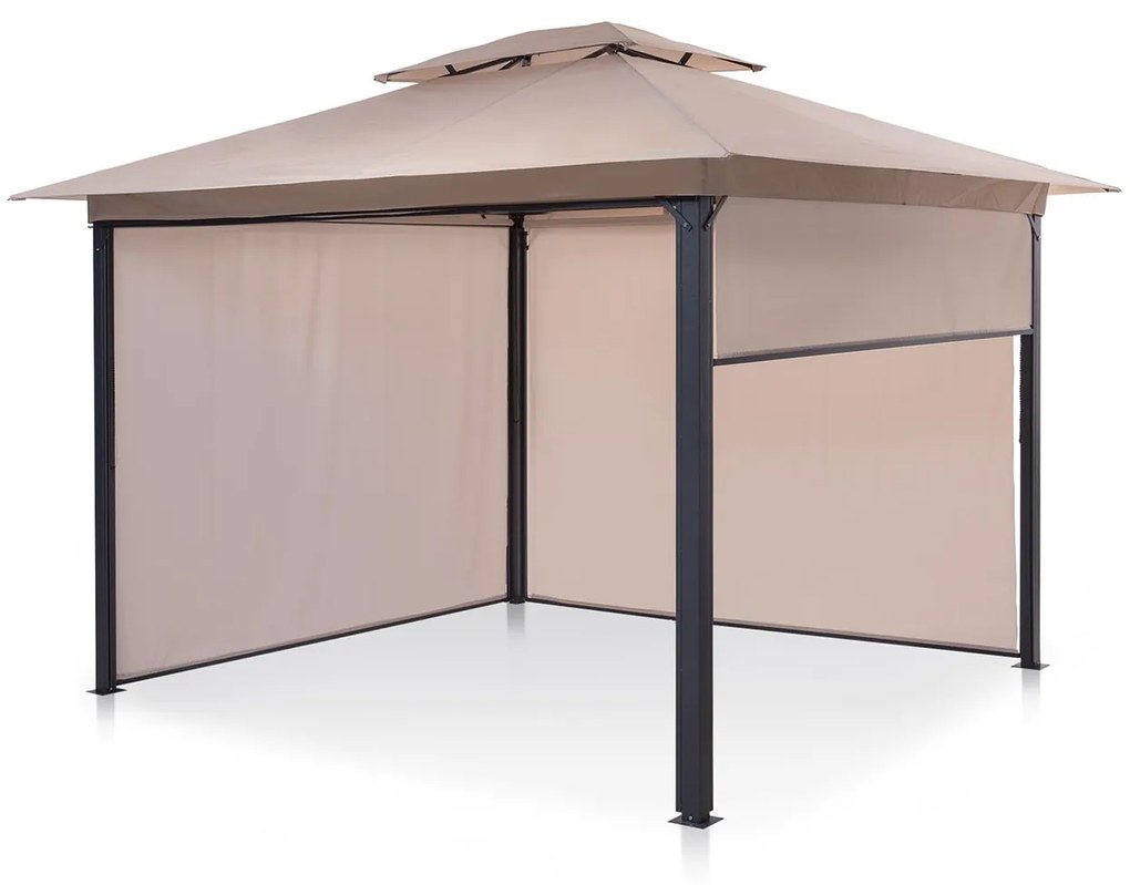 Blumfeldt Grandezza Cortina, kerti pavilon, 3 x 3 m, 4 oldalrész