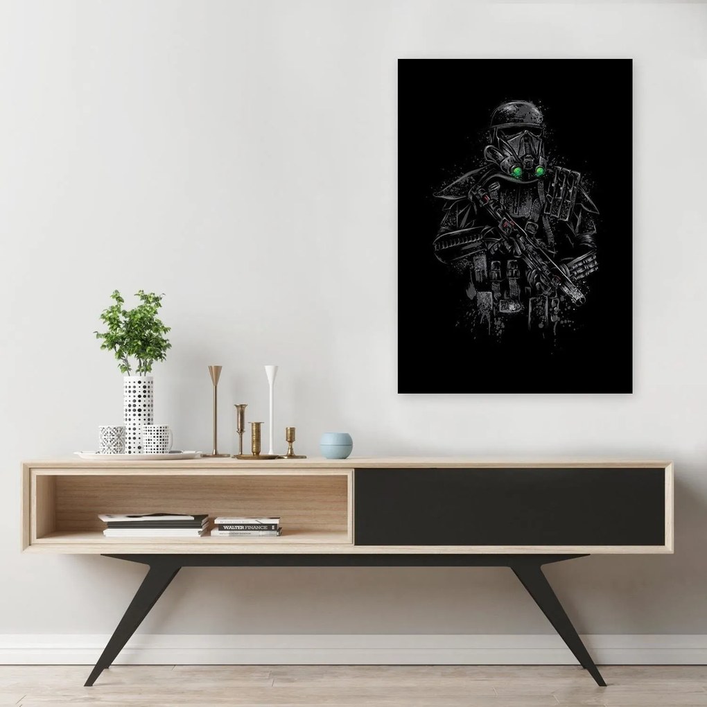 Gario Vászonkép Star Wars, halálos katona - Dr.Monekers Méret: 40 x 60 cm