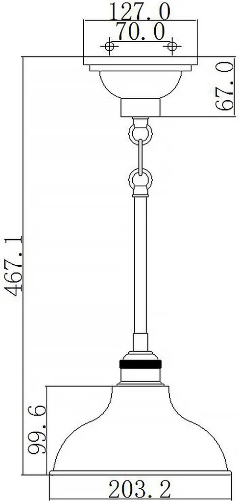 Kichler loft skandináv függeszték cobson sárgaréz elskl-cobson-mp-br