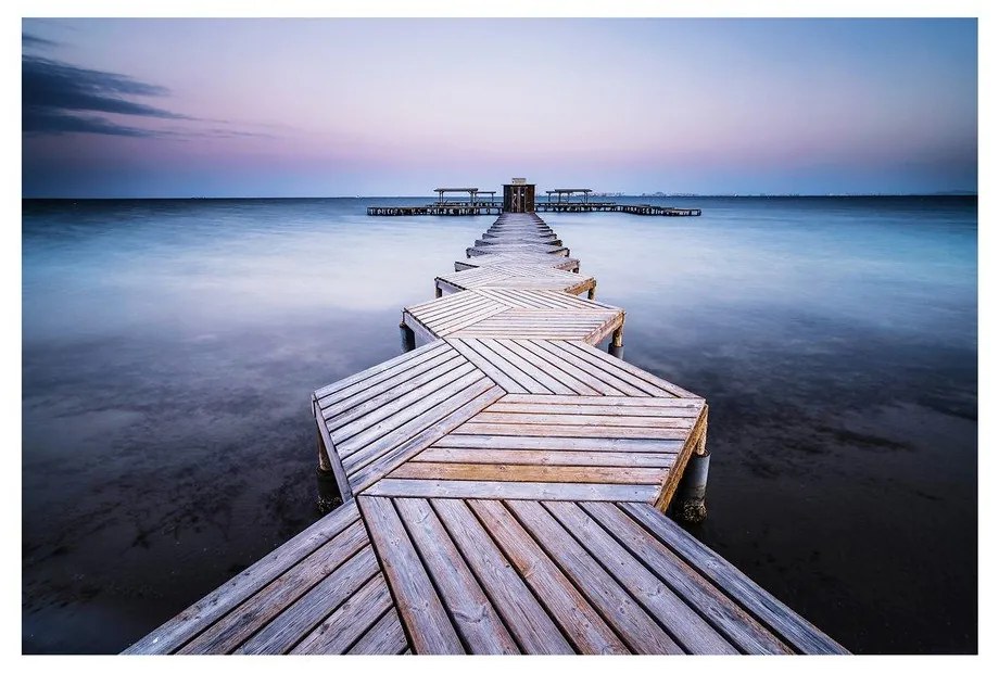 Kép 113x85 cm Twilight Pier – Styler