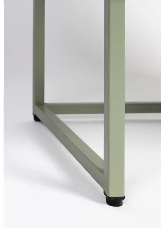 Zöld tálalószekrény 60x105 cm Herbe – White Label