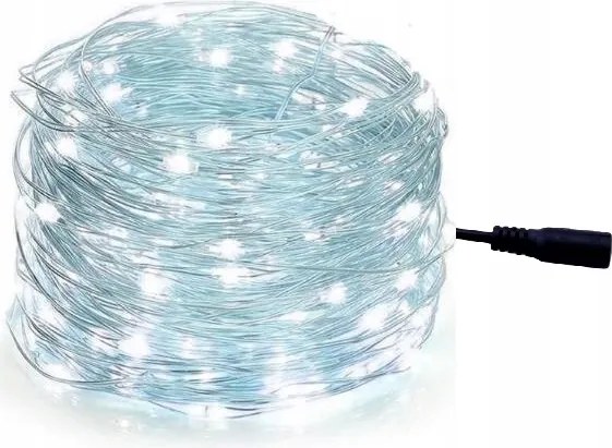 Girland hideg fehér Led karácsonyfa dísz 5m