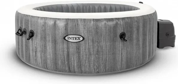 INTEX Purespa Greywood Deluxe HWS 800 négyszemélyes jakuzzi, 196 x 71 cm (28440)
