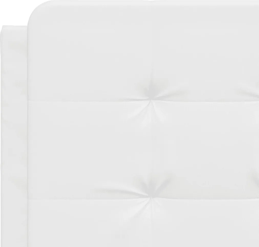 fehér műbőr fejtámla párna Zadar 140 cm