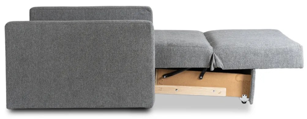 Ágyazható Fotel Szürke Színben. MILAN 1