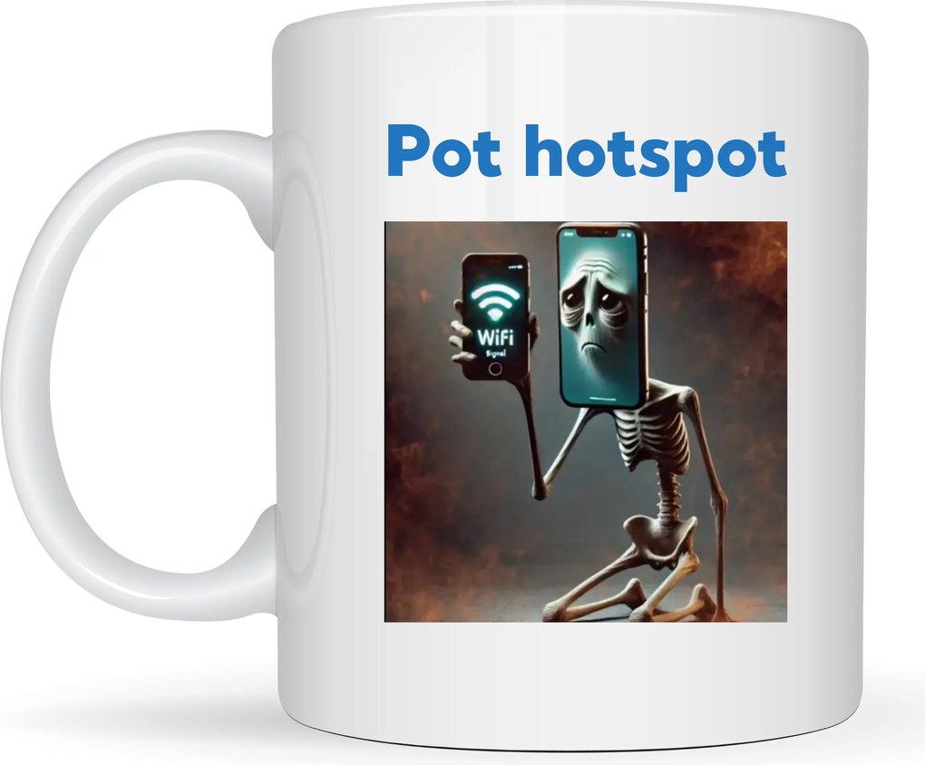 Bögre Viral Italian Brainrot Mem Tiktok Pot Hotspot