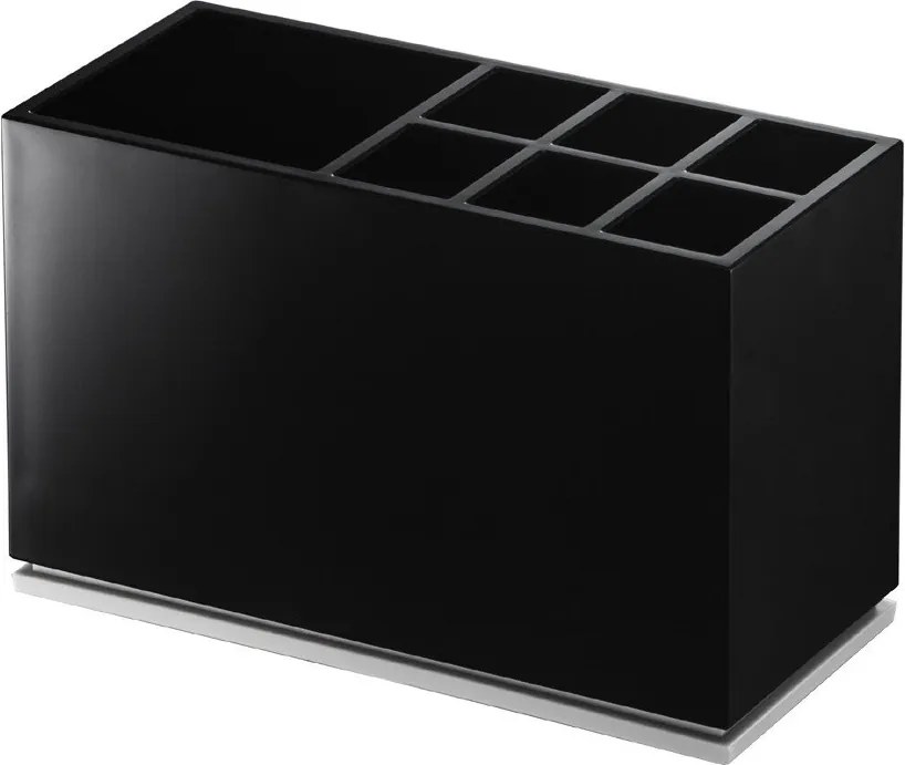 Fekete műanyag fogkefetartó állvány Mist – YAMAZAKI