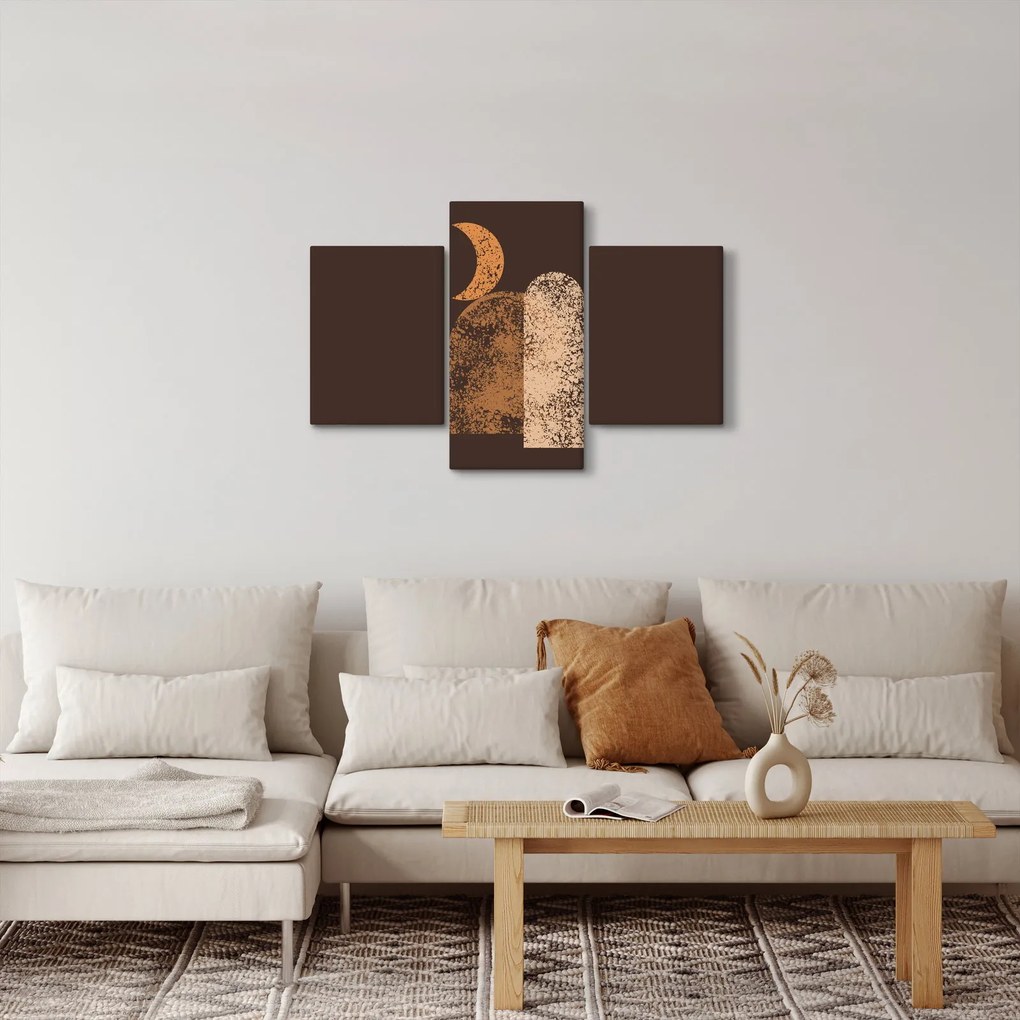 Kép - Narancssárga ívek N⁰2 (90x60 cm)