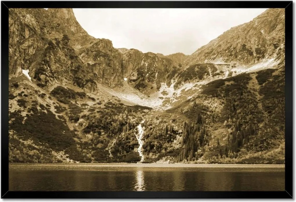 Poszterek keretben 60x40 Tátra Lengyel hegyek Kilátás