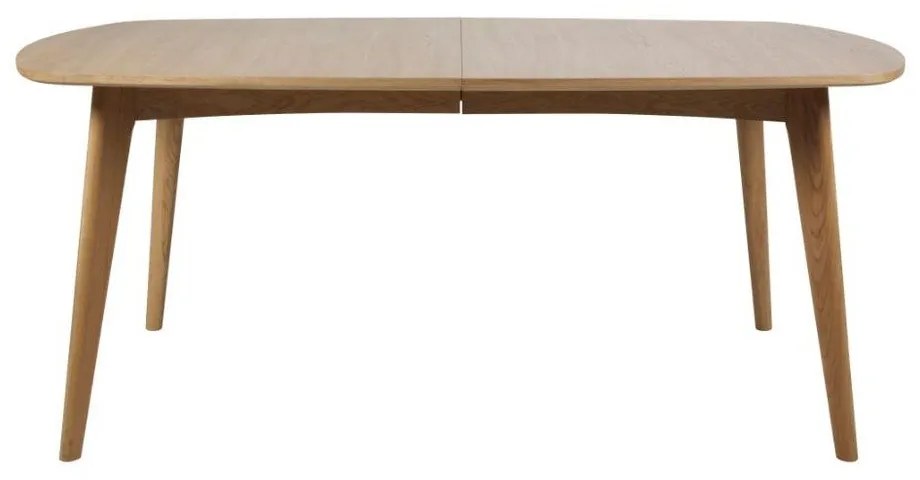 Marte bővíthető étkezőasztal tölgyfa dekorral, 180 x 102 cm - Actona