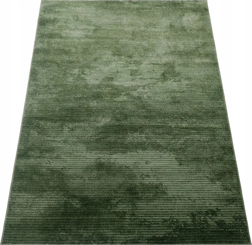 Szőnyeg 200x290 Zöld Modern Egyszínű Hálószoba Nappali Divatos Zöld
